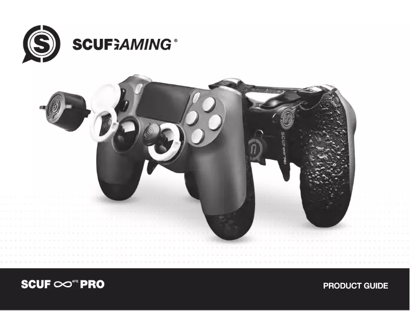 Page 1 of the manual User Manual Scuf Gaming Infinity 4PS Pro