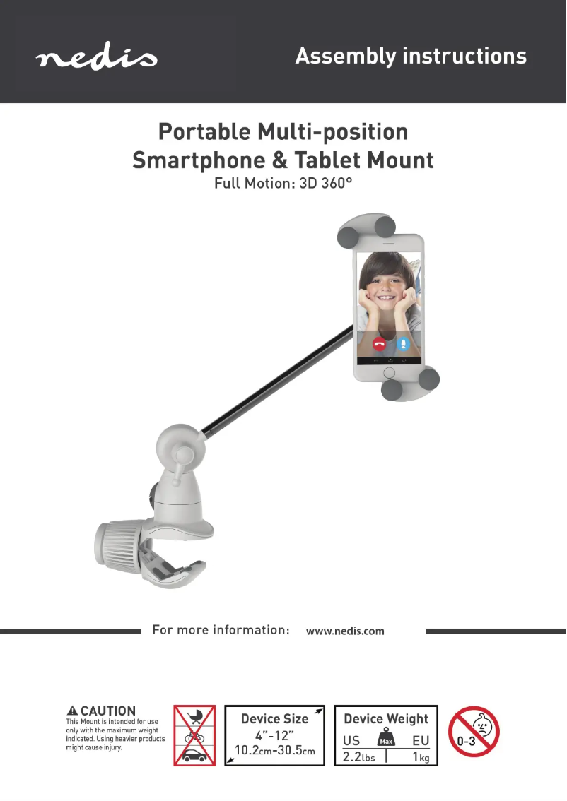 First page image of the manual for TDMT110WT