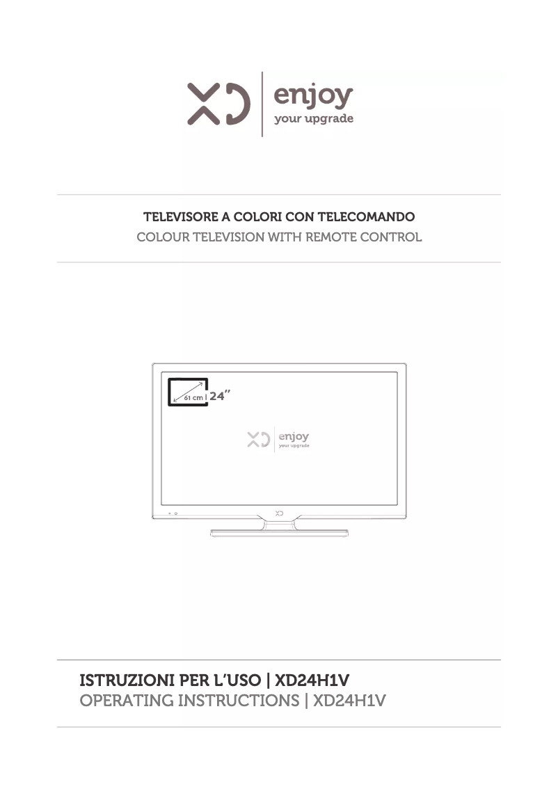 First page image of the manual for 24H1V