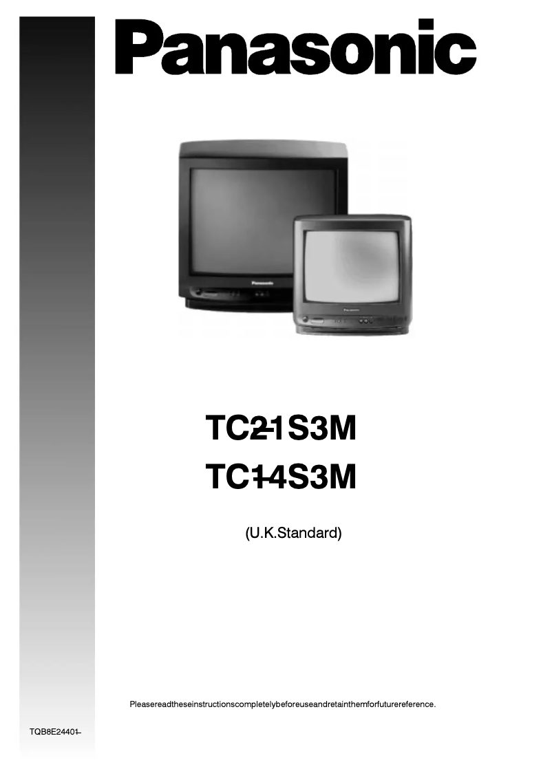 First page image of the manual for TC-14S3M