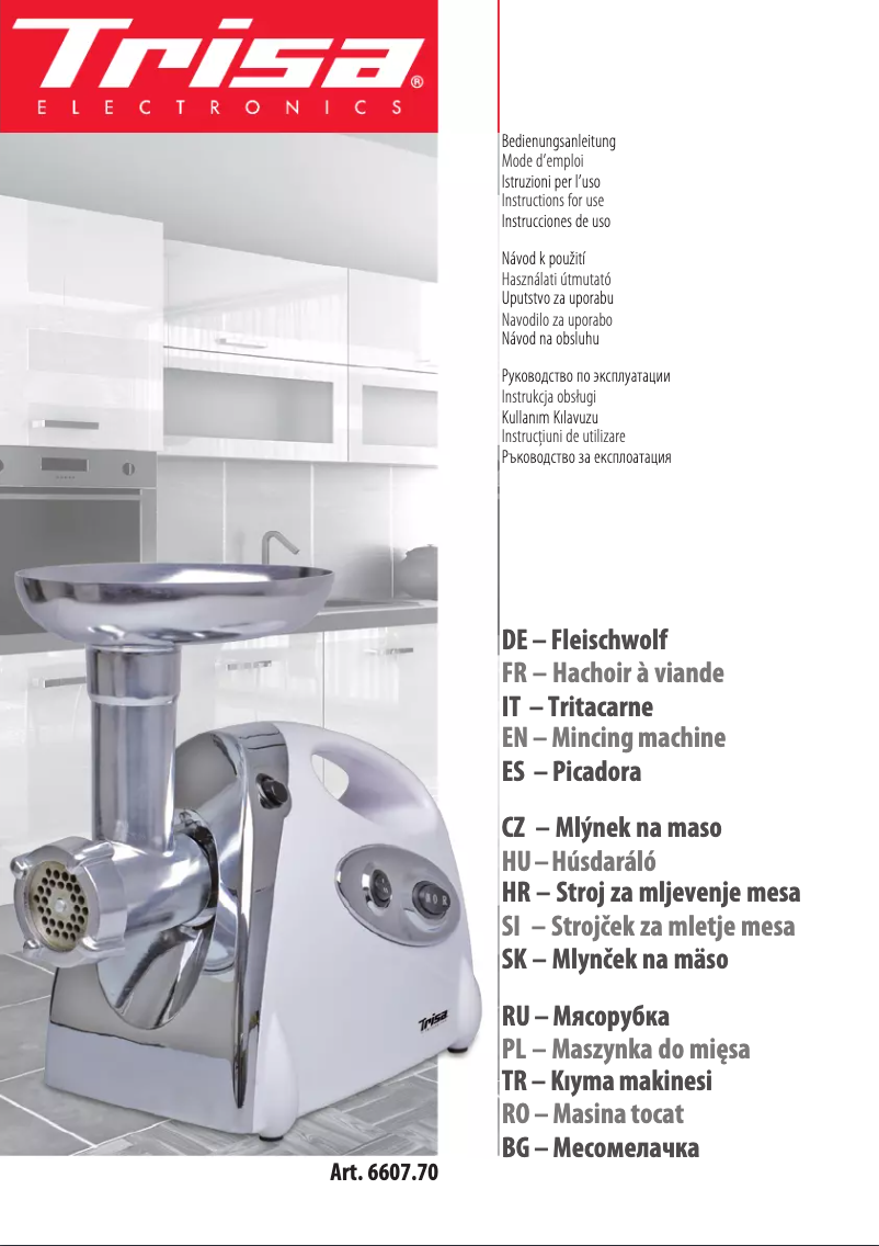 First page image of the manual for Power Grinder