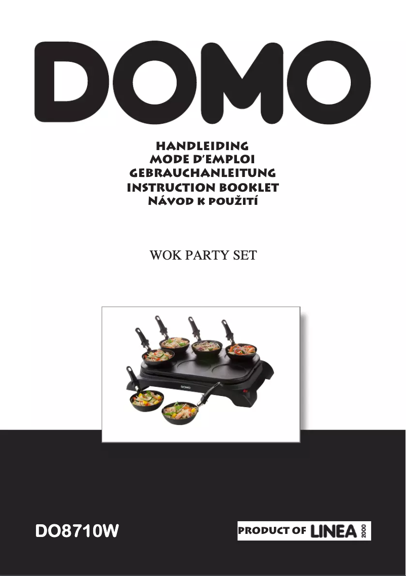 Page 1 of the manual User Manual Domo DO8710W