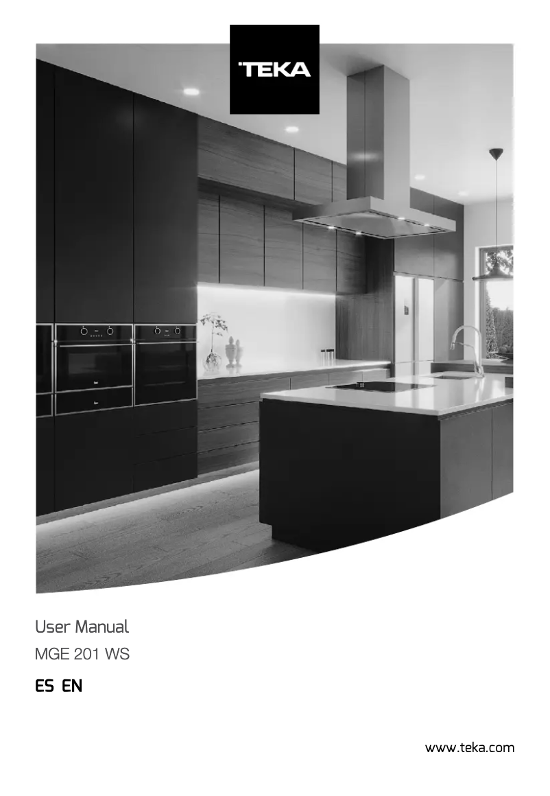 First page image of the manual for MGE 201 WS