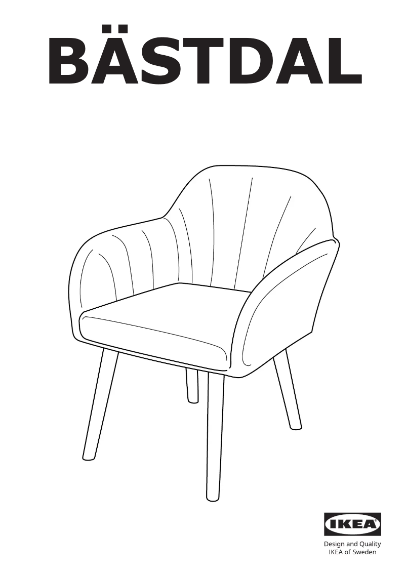 Page 1 of the manual User Manual Ikea BÄSTDAL 705.064.40