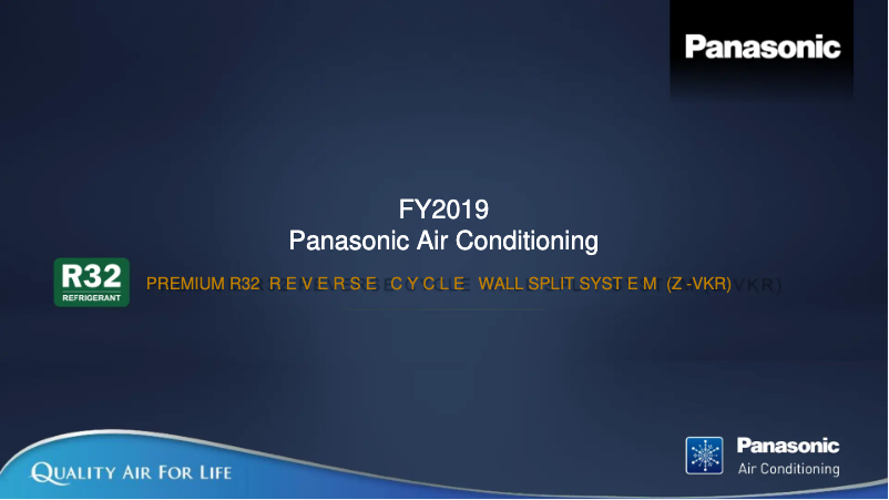 Page 1 of the manual User Manual Panasonic CS-CU-Z80VKR