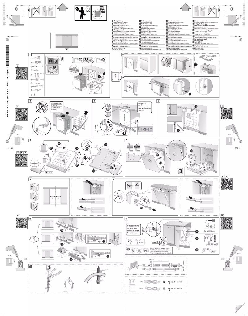 First page image of the manual for CG6B56V8