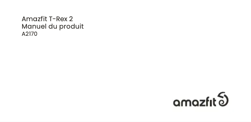 First page image of the manual for T-Rex 2