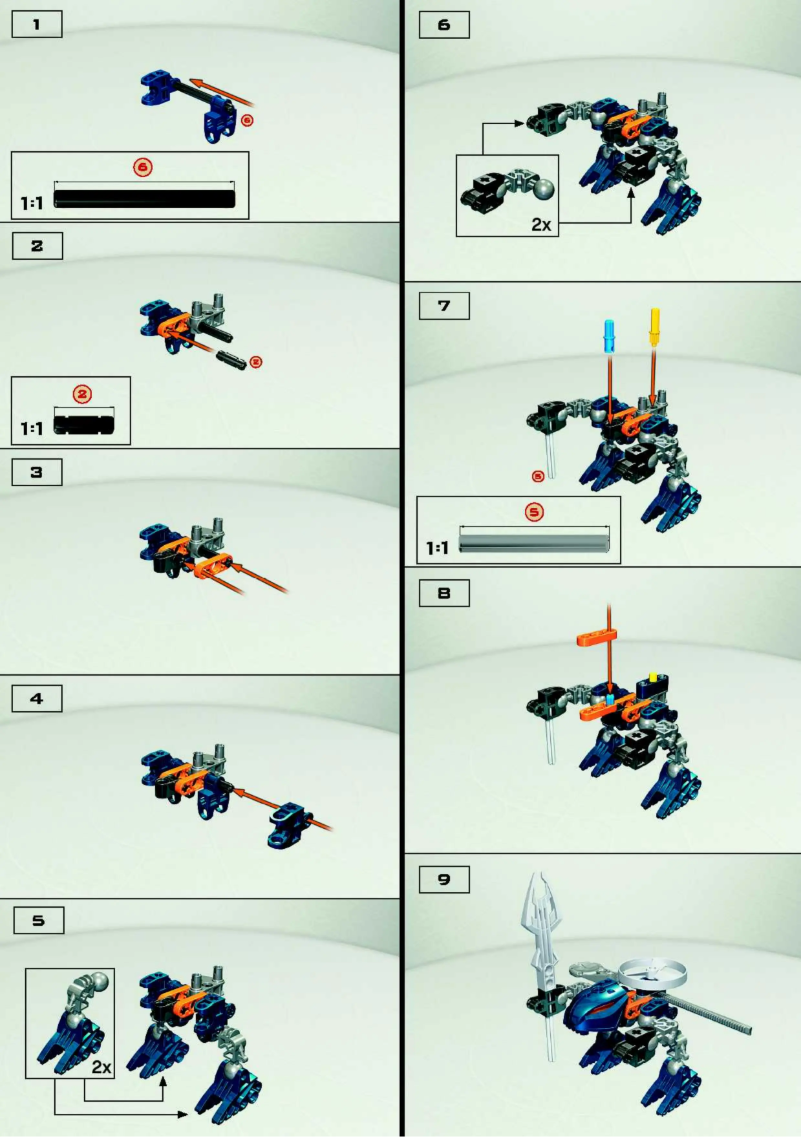 Page 1 of the manual User Manual Lego Rahaga Gaaki
