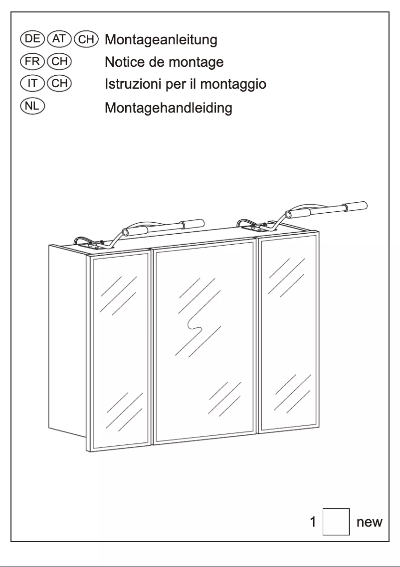First page image of the manual for IAN 64116