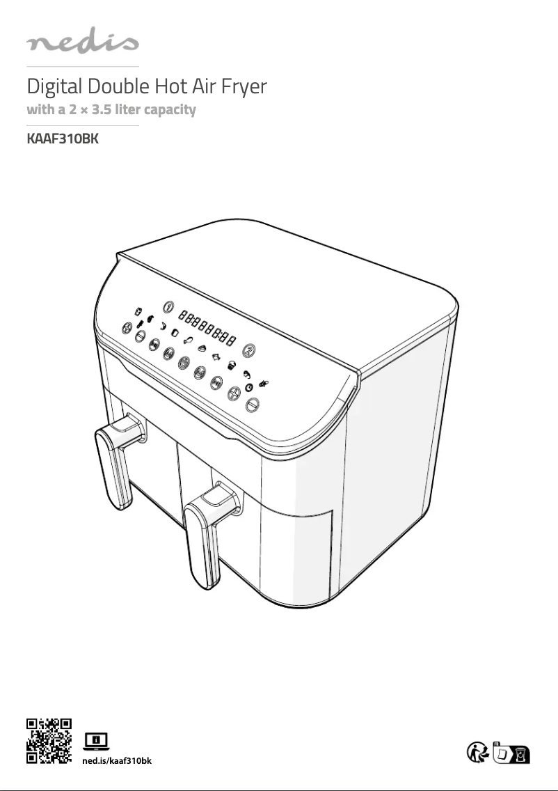 First page image of the manual for KAAF310BK