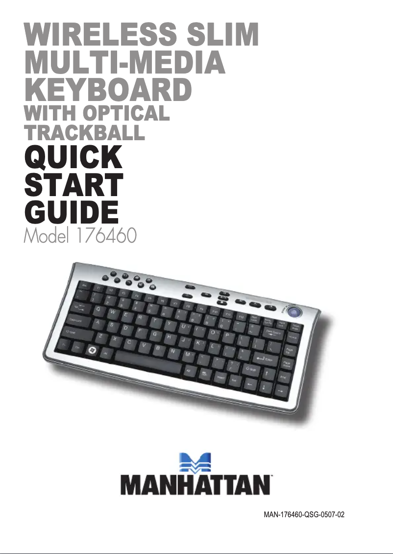 First page image of the manual for 176460