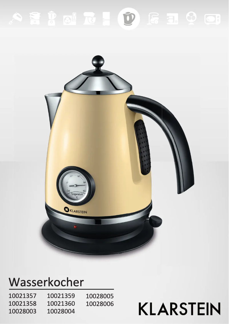 First page image of the manual for 10021359