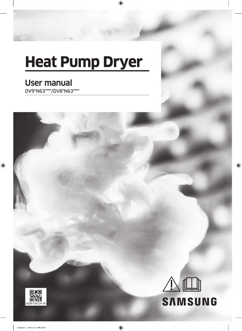 Page 1 of the manual User Manual Samsung DV80N63536W