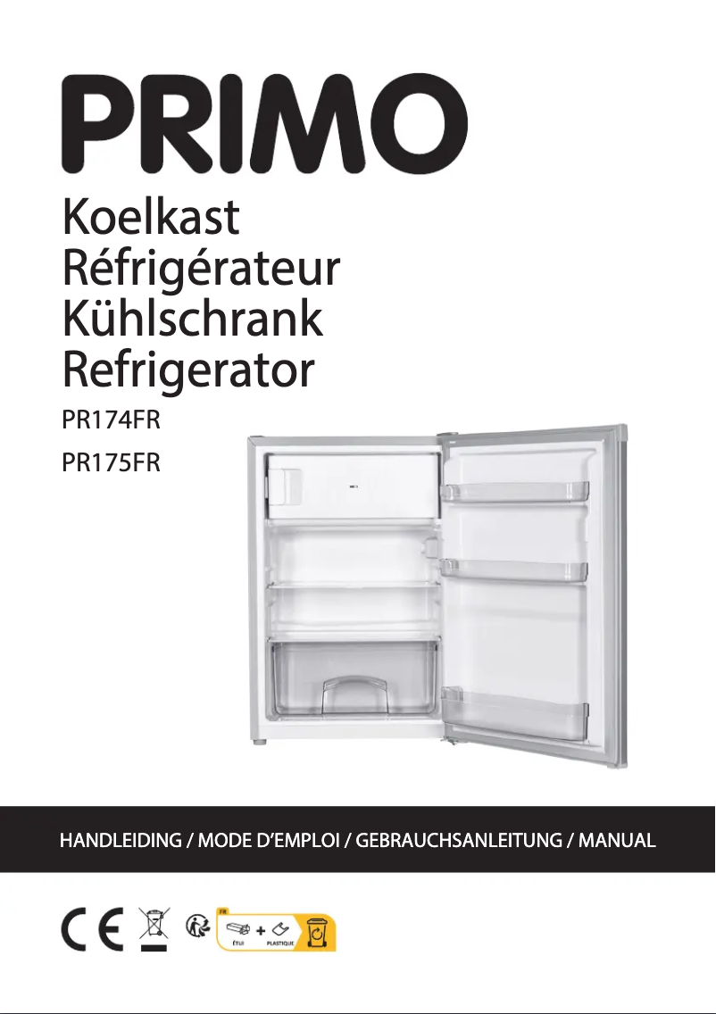 Page 1 of the manual User Manual Primo PR175FR