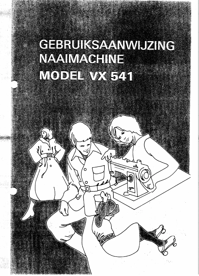 First page image of the manual for VX-541