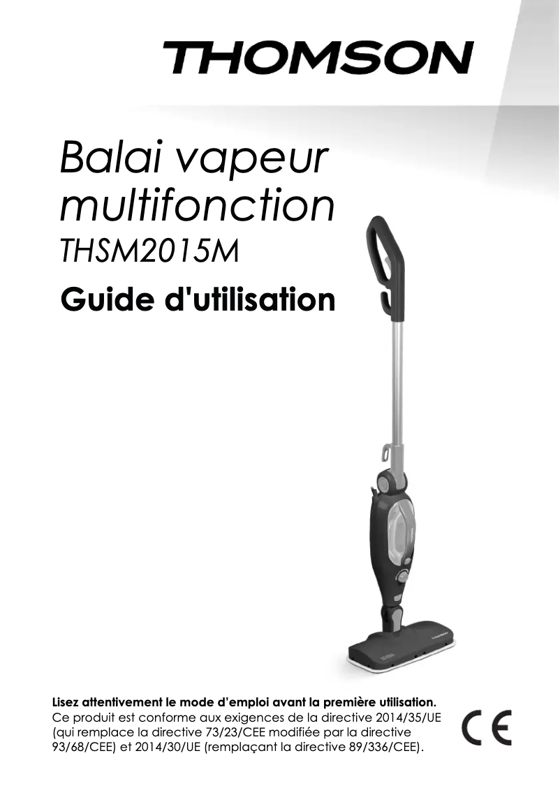 First page image of the manual for THSM2015M