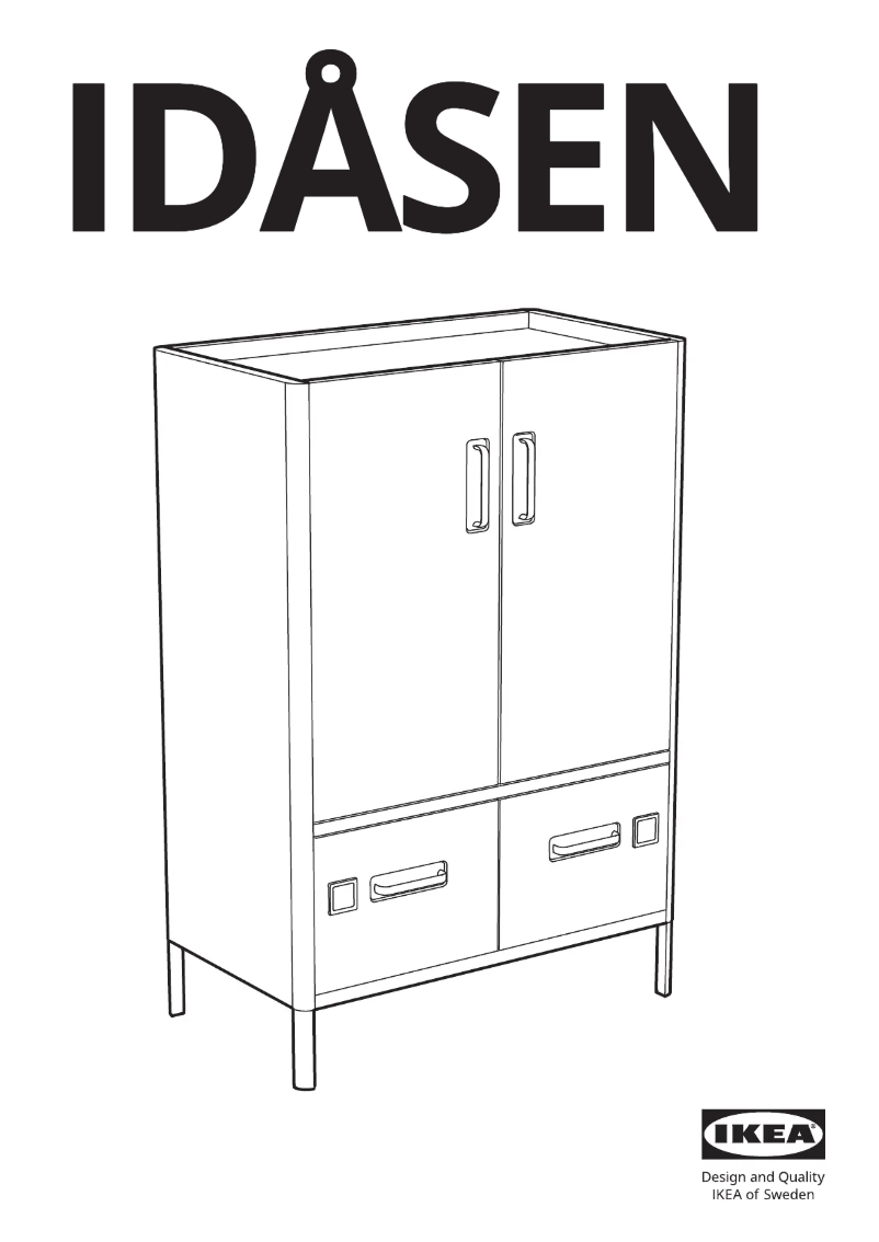First page image of the manual for IDÅSEN 503.207.30