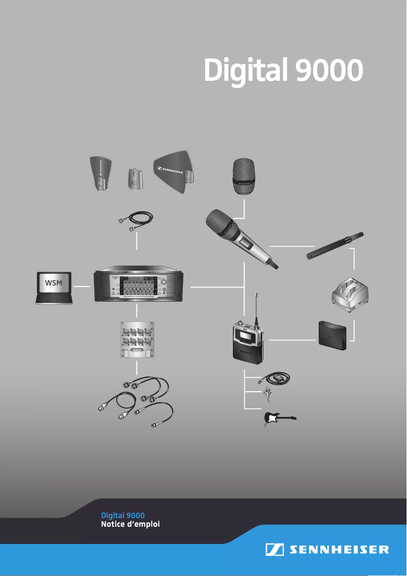 First page image of the manual for SK 9000