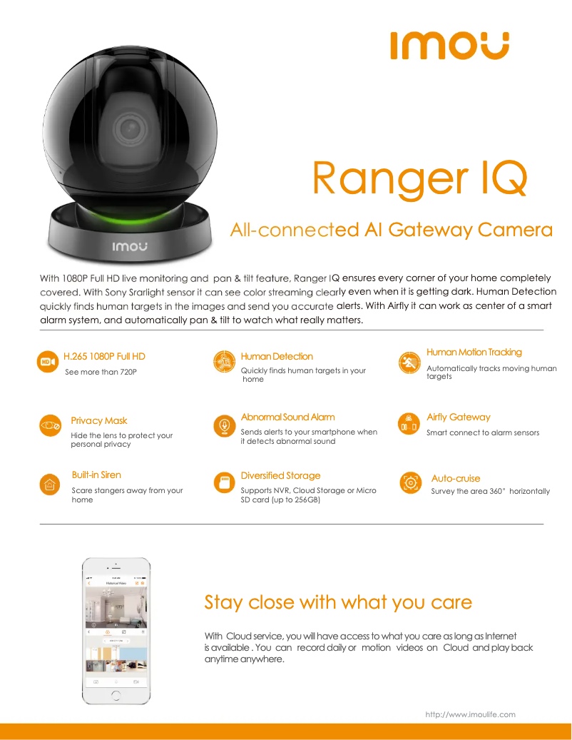 First page image of the manual for Ranger IQ
