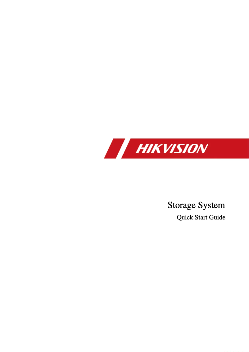 Page 1 of the manual User Manual Hikvision DS-A72024R
