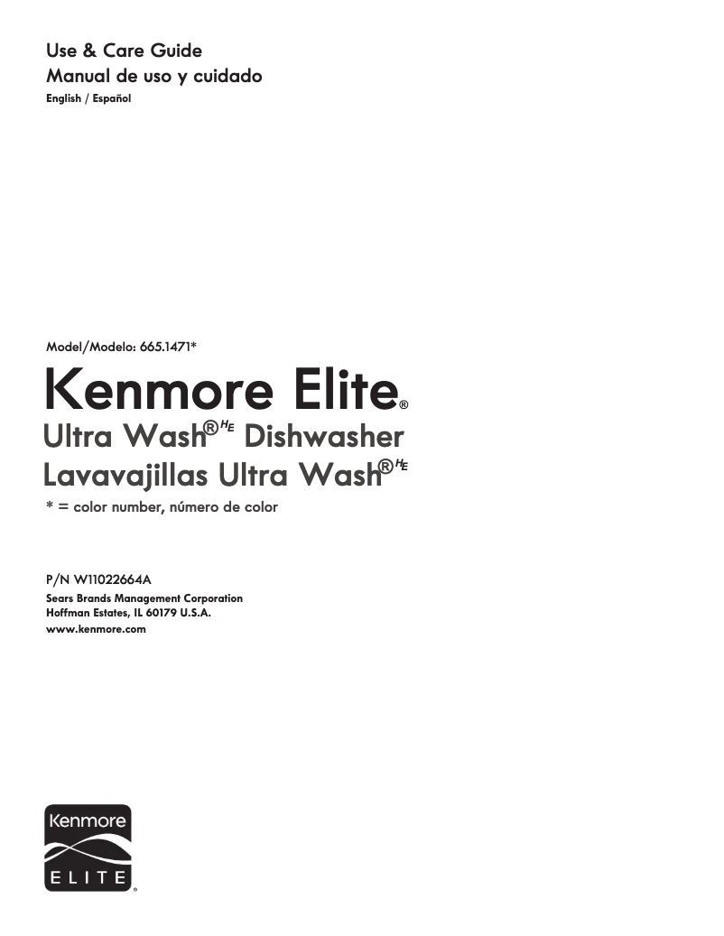 Page 1 of the manual User Manual Kenmore 14715