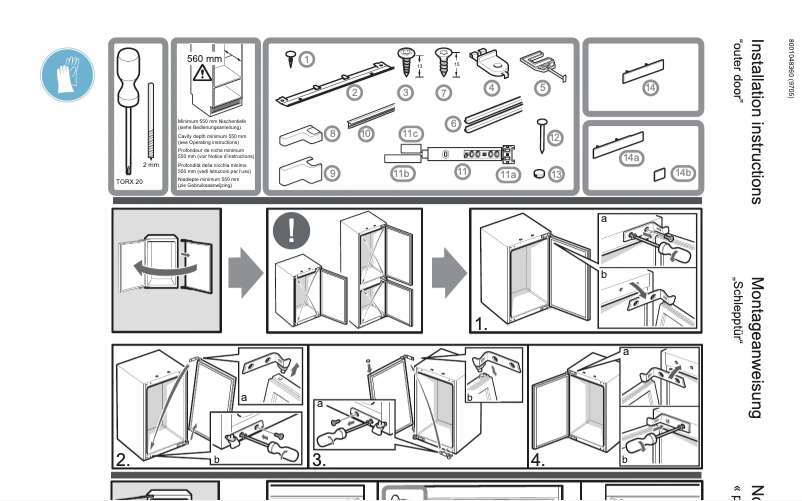 First page image of the manual for KI24LNSF0