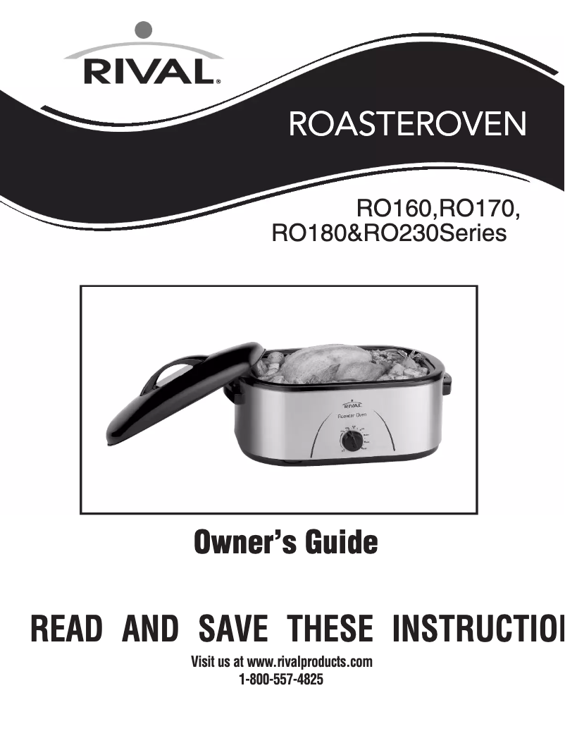 Page 1 of the manual User Manual Rival RO230