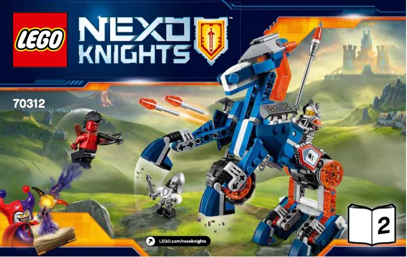 First page image of the manual for Nexo Knights 70312