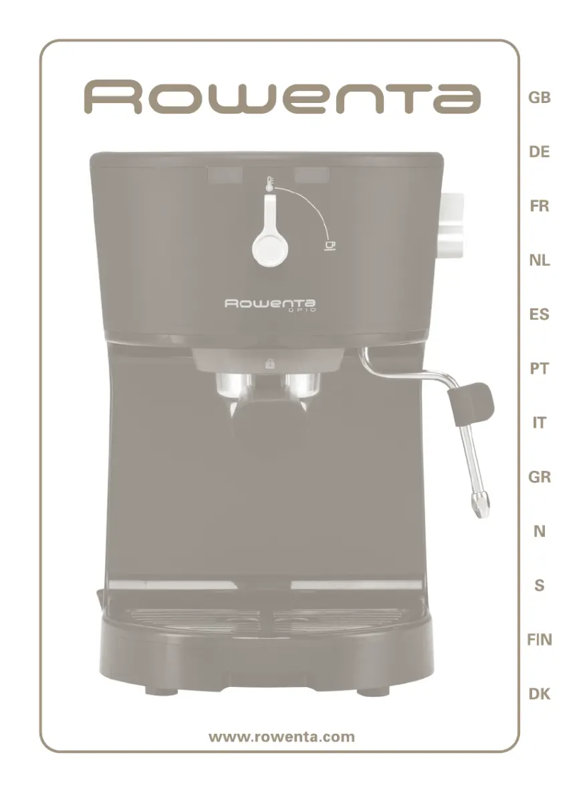 Image de la première page du manuel de l'appareil ES 3200