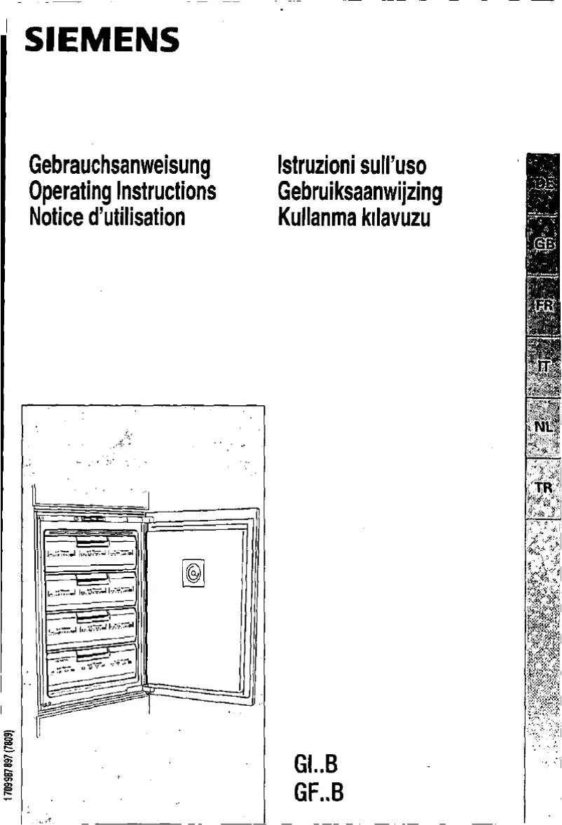 First page image of the manual for GI11B40