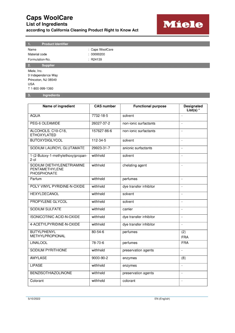 First page image of the manual for WA CWC 0902 L