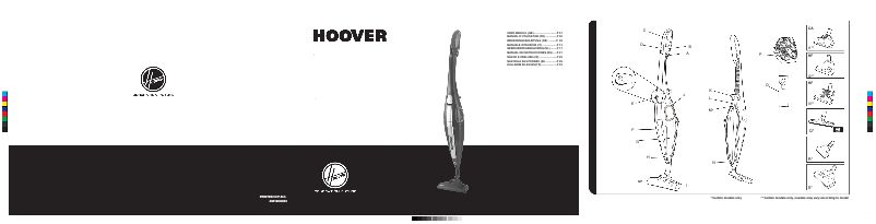 Page 1 of the manual User Manual Hoover Diva Tutto DV71 DV15011