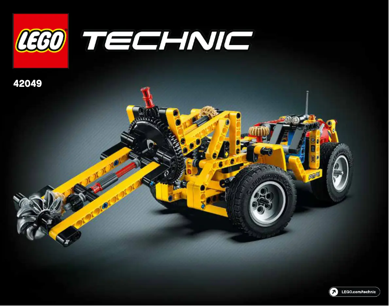 Page 1 of the manual Visual Instructions Lego Technic 42049