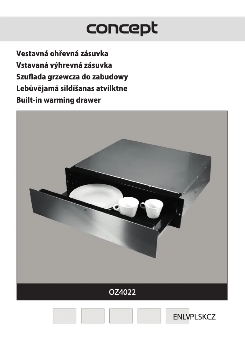 Page 1 of the manual User Manual Concept OZ4022