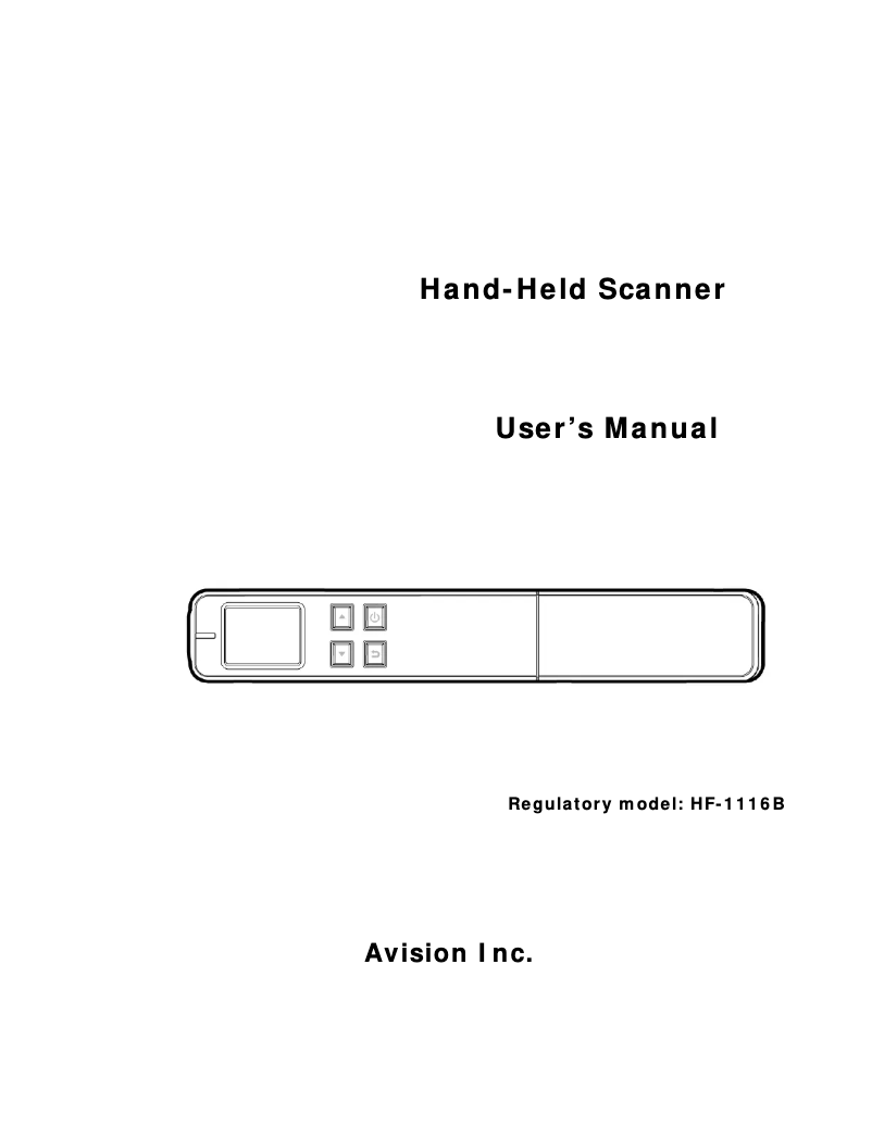 First page image of the manual for MiWand 2 Wi-Fi