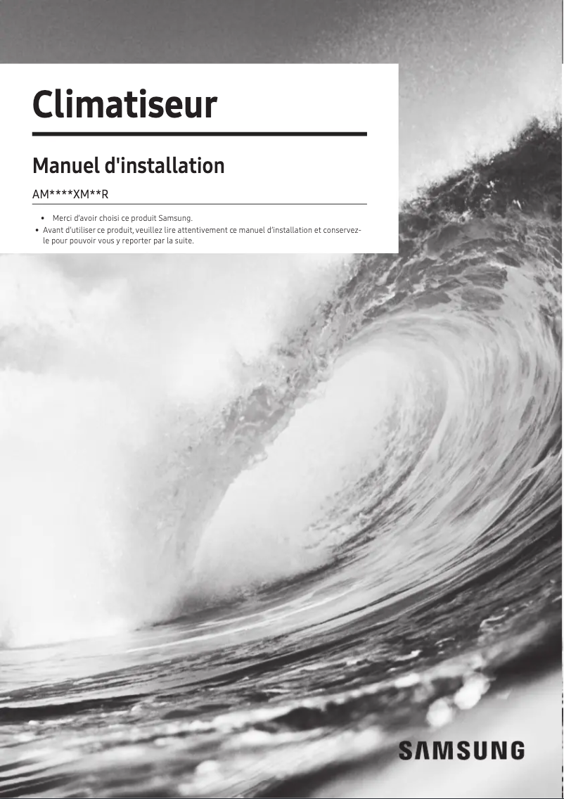 Page 1 of the manual User Manual Samsung AM040BXMDGR