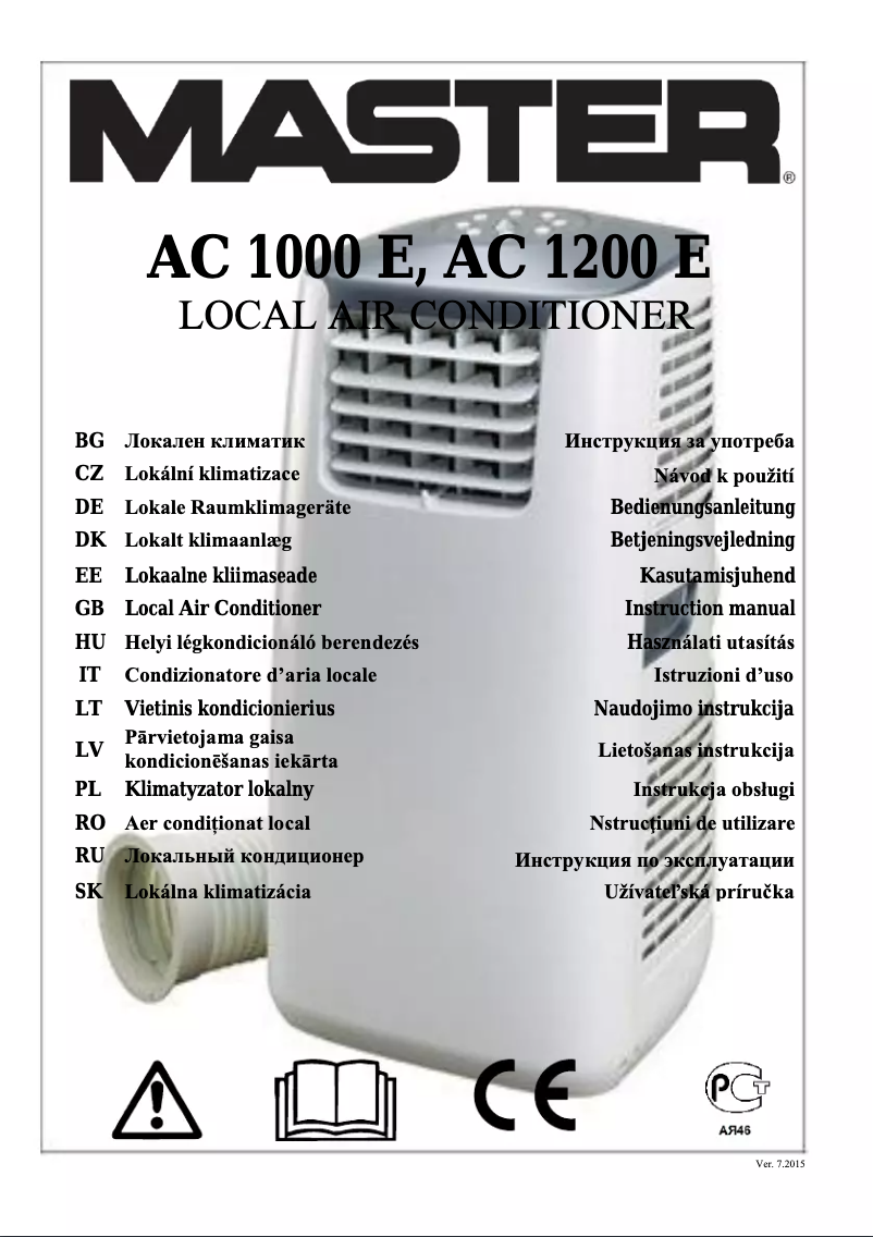Page 1 of the manual User Manual Master AC 1200 E
