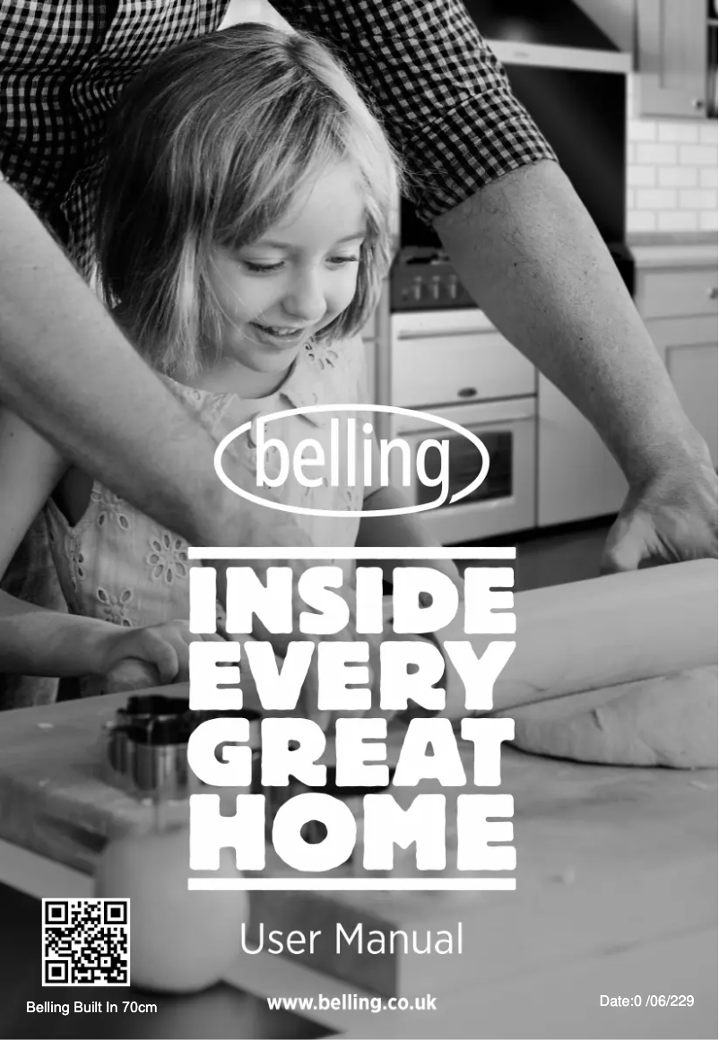 Page 1 of the manual User Manual Belling BEL BI703MFC