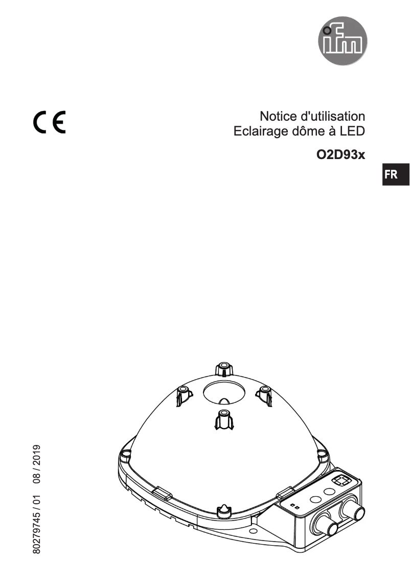 First page image of the manual for O2D930