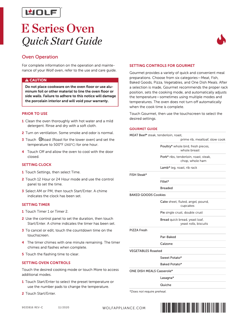 First page image of the manual for DO3050TE