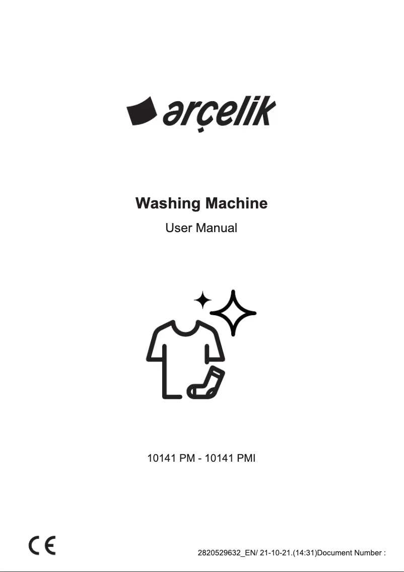 Page 1 of the manual User Manual Arçelik 10141 PM