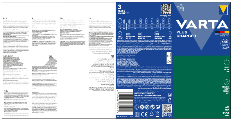 Image de la première page du manuel de l'appareil Plug Charger 57657