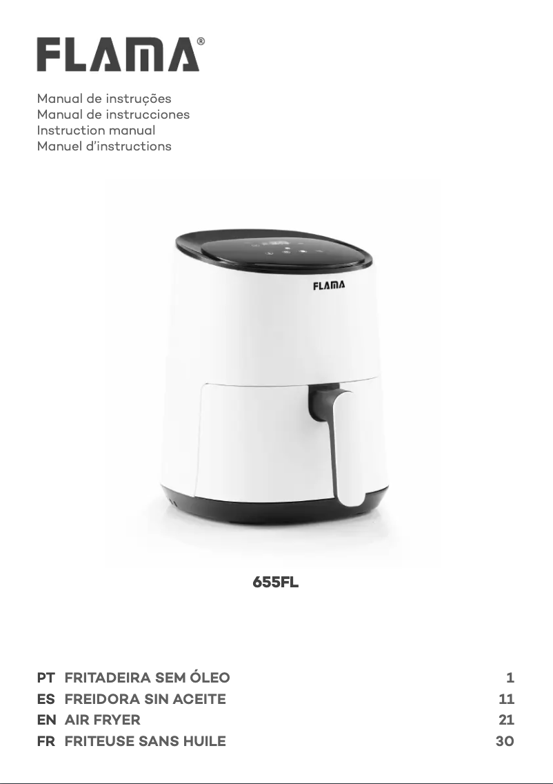 Page 1 of the manual User Manual Flama 655FL