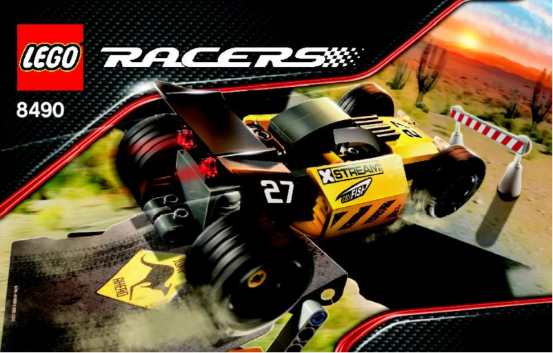 Page 1 of the manual User Manual Lego Desert Hopper