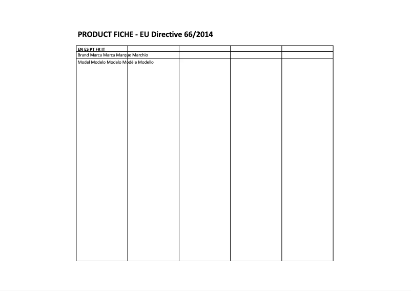 Page 1 of the manual Energy Label CATA CI 631 BK