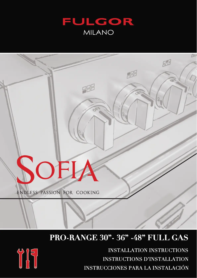 First page image of the manual for F6PGR486GS2