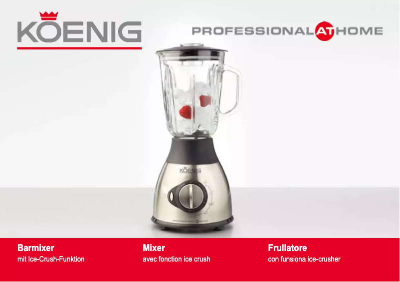 Page 1 of the manual User Manual Koenig B04351