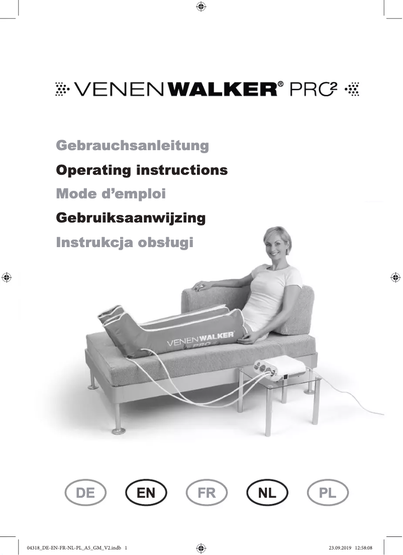 First page image of the manual for PRO2