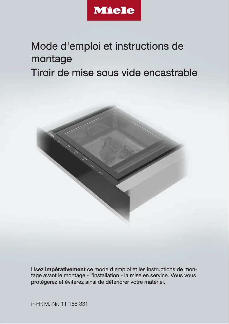 First page image of the manual for EVS 7010