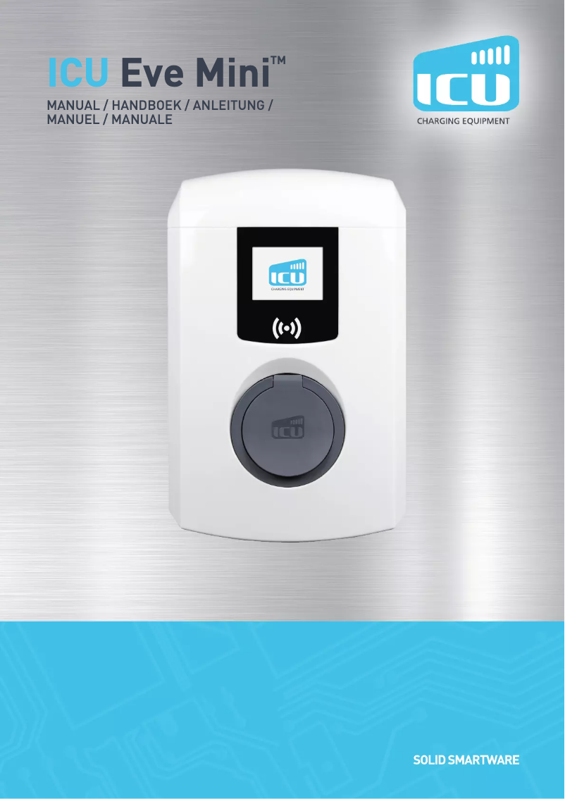 Page 1 of the manual User Manual ICU EVe Mini
